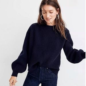 Madewell Navy Knit Sweater
